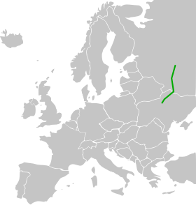 Itinéraire de la route européenne 101