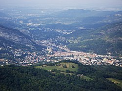 Udsigt over Foix