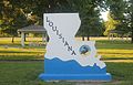 Image 25Louisiana entrance sign off Interstate 20 in Madison Parish east of Tallulah (from Louisiana)