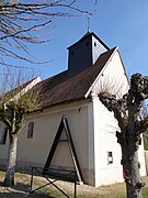 Mur nord de l'église Saint-Pierre.