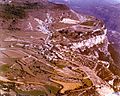 Vista aerea di Tavertet nel 1978