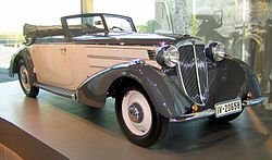 Audi Front 225 im museum mobile in Ingolstadt