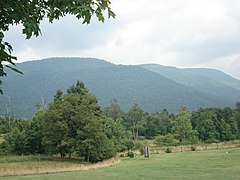 Back Allegheny Mountain from Whittaker Station