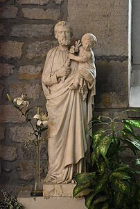 Saint Joseph (1878), Saint-Étienne, église Saint-Ennemond.