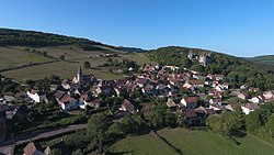 Skyline of La Rochepot