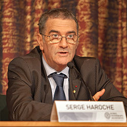 Serge Haroche vuonna 2012.