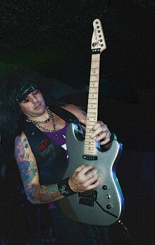 Blades with L.A. Guns in 2011