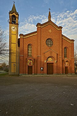 Santi Lorenzo e Giuseppe church in Campospinoso