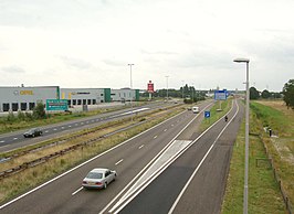 A16 bij Hazeldonk