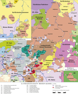 Hessen-Kassel i 1789