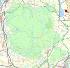 Roeburndale is located in the Forest of Bowland