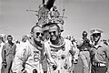 Conrad og Cooper etter landing med Gemini 5.