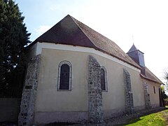 Chevet de l'église.