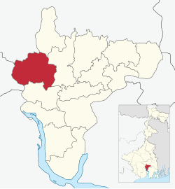 Location in West Bengal