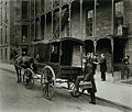 1890年代の馬車 救急車（アメリカ）