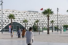 la gare TGV à Kenitra