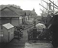 Dalgety wharf No. 1 Millers Point (Darling Harbour) bond store at top left