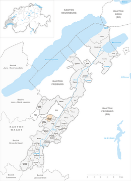 Forel-sur-Lucens - Localizazion