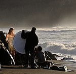 Using Portable Folding Reflector