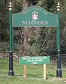 Image 39Welcome to Malvern, on an approach road to the town centre. (from Malvern, Worcestershire)