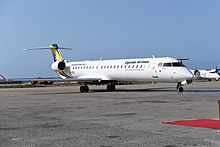 Uganda Airlines, 5X-EQU, Bombardier CRJ-900