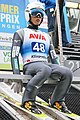 Kobayashi på bommen i Klingenthal i 2017