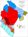 Srbi u Crnoj Gori po opštinama 2011. godine