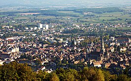 Panorama van Autun