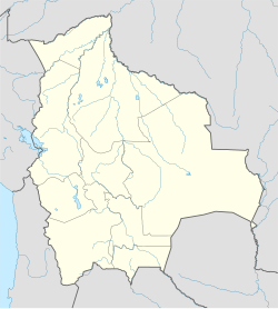 Charagua ubicada en Bolivia