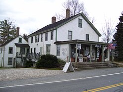 The Grays General Store (1788) in Adamsville, Rhode Island