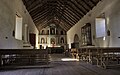 Interior de la Iglesia de San Pedro de Atacama.