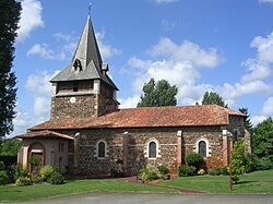 Skyline of Pontenx-les-Forges