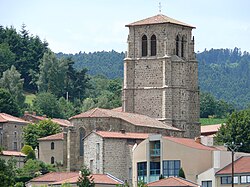 Skyline of Verrières-en-Forez