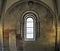 Remains of the fresco inside the apse