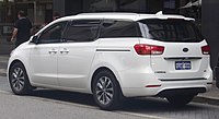 2017 Kia Carnival SLi (pre-facelift, Australia)