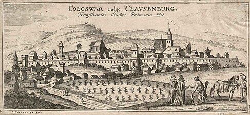 Cluj in 1685