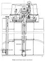 Rear elevation of 9.2 inch gun turret