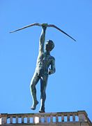 Teucer statue on St. Joseph's square