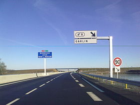 Image illustrative de l’article Autoroute A65 (France)