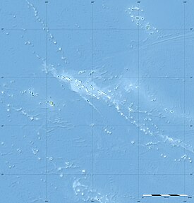 Isla Mangareva ubicada en Polinesia Francesa