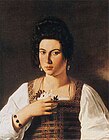 Caravaggio: A Courtesan, c. 1597