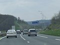 L'autoroute A20 au niveau de l'aire de Pech-Montat (avril 2006)