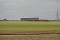 Remains of the Thor IRBM blast wall at Coleby