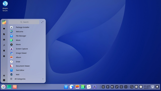 Entorno de escritorio de Deepin 23