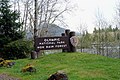 National Park Service Sign at the entrance of Hoh Rain Forest