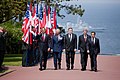 Prince Charles, Prince of Wales, at Colleville-sur-Mer, France, for the 65th anniversary of D-Day, 2009