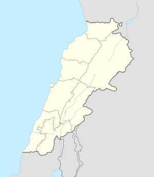 Khenchara is located in Lebanon