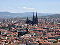 The black Cathedral o Clermont-Ferrand