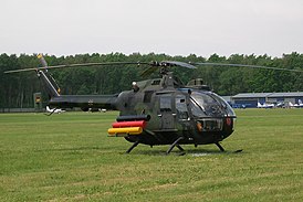 Bo 105 во время Góraszka Air Picnic в Польше, 2005 год.