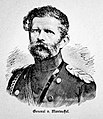 Edwin von Manteuffel, feldmaresciallo. Conquistò Amiens nel novembre 1870. Sconfisse e accerchiò l'armata del generale Bourbaki, che per scampare alla cattura trovò riparo assieme al suo esercito in Svizzera